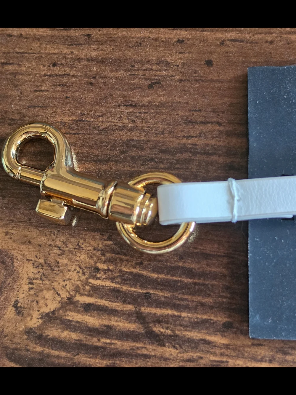 Dolce & Gabbana Keychain Black Silicone DG Logo Gold Brass Keyring